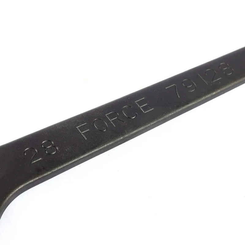 FORCE 79128 ประแจปากตายหัวเดี่ยวดำ 28 มม L240 มม - Image 4