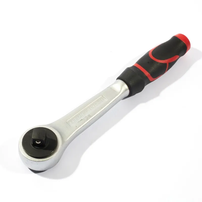 FORCE 802322 ด้ามฟรีหัวกลม 3/8 นิ้ว ด้ามหุ้มยาง 72T