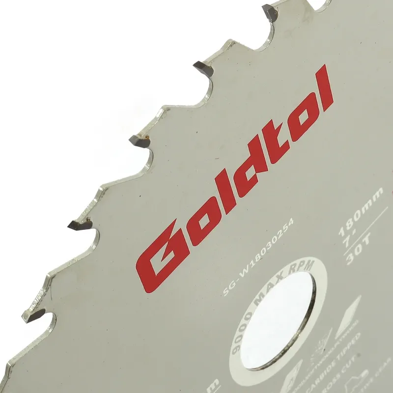 GOLD TOL ใบเลื่อยวงเดือนตัดไม้ 7"X30T - Image 3