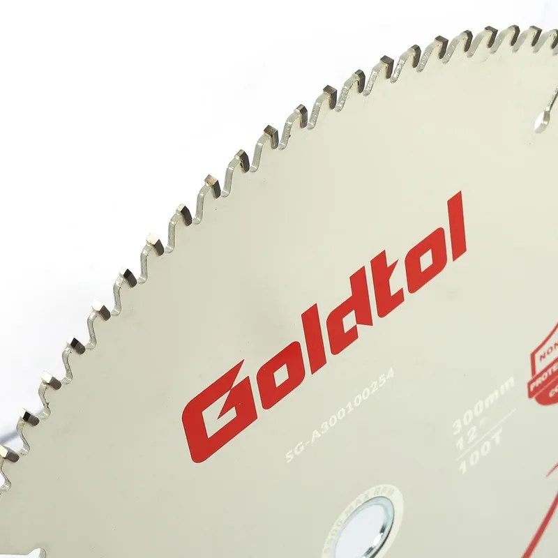 GOLD TOL ใบเลื่อยวงเดือนตัดอลูมิเนียม 12"X100T - Image 3
