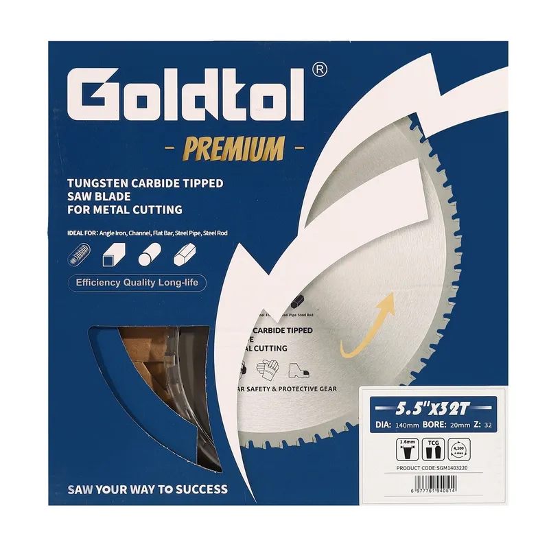 GOLD TOL CORDLESSใบเลื่อยวงเดือนตัดเหล็ก 5.5"X32T - Image 6