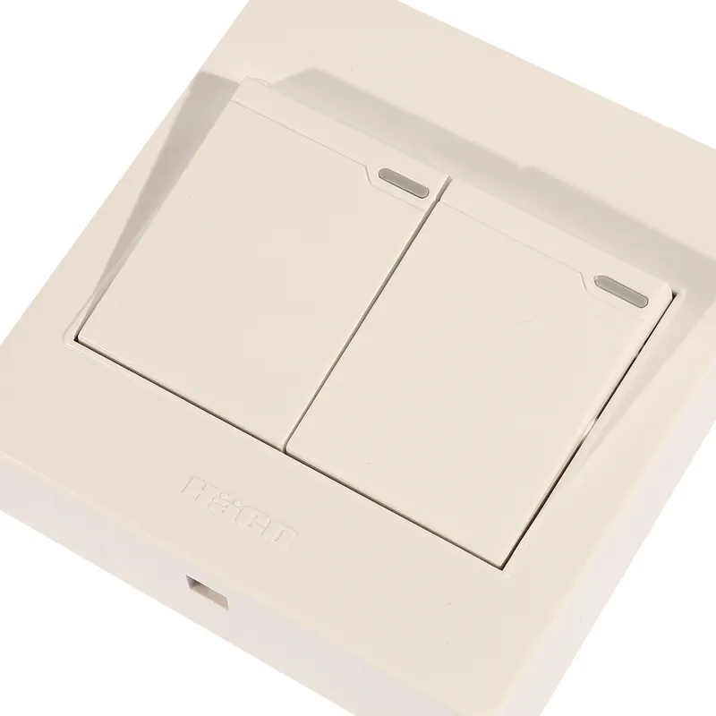 HACO M3N-S21 สวิตช์ห้องเดี่ยว 2 ช่อง 16A 250V - Image 2