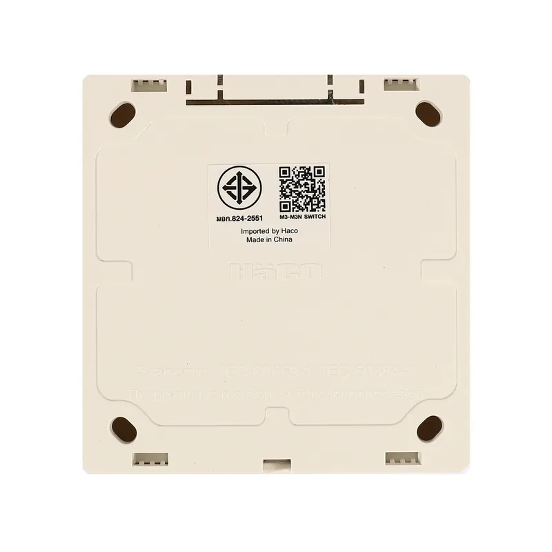 HACO M3N-S31 สวิตช์ห้องเดี่ยว 3 ช่อง 16A 250V - Image 3