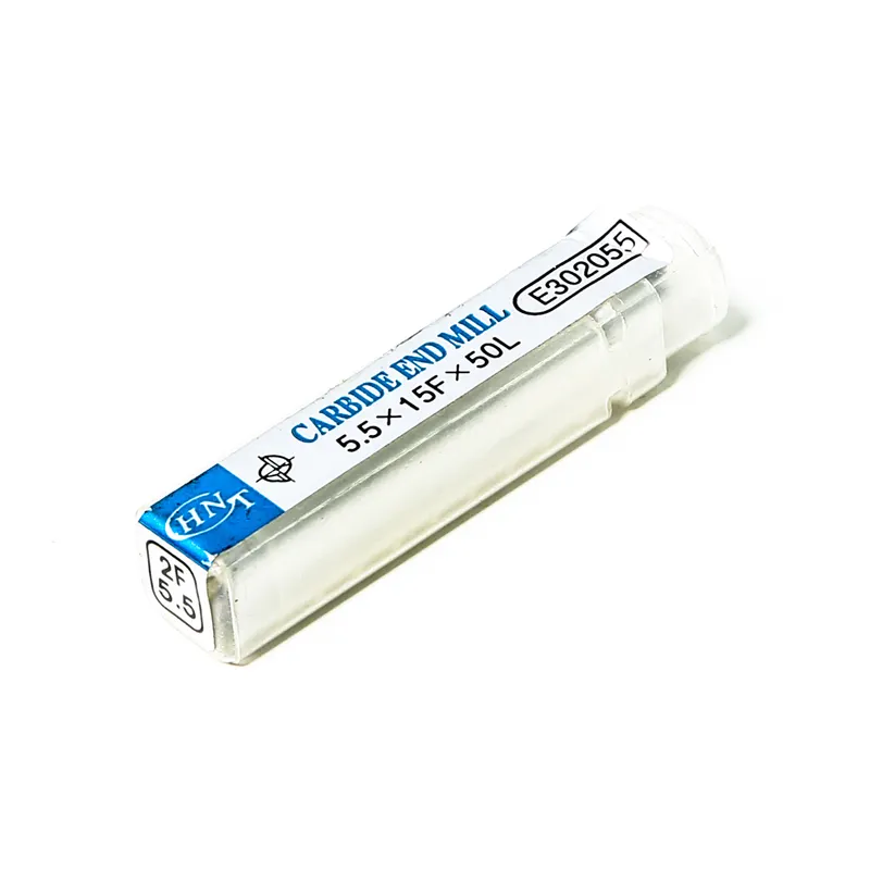 HANA ดอกเอ็นมิลคาร์ไบด์ E302 ขนาด 5.5 มม. X6 2 ฟัน CARBIDE EM(JP.STYLE) - Image 3