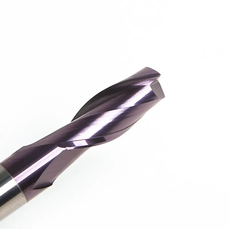 HANA ดอกเอ็นมิลคาร์ไบด์ เคลือบไทเทเนียม ZE502 ขนาด 3.0 มม. X6 4 ฟัน TIALN CARBI DE EM - Image 2