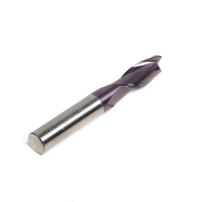 HANA ดอกเอ็นมิลคาร์ไบด์ เคลือบไทเทเนียม ZE502 ขนาด 14.0 มม. X14 4 ฟัน TIALN CARBIDE EM - Image 3