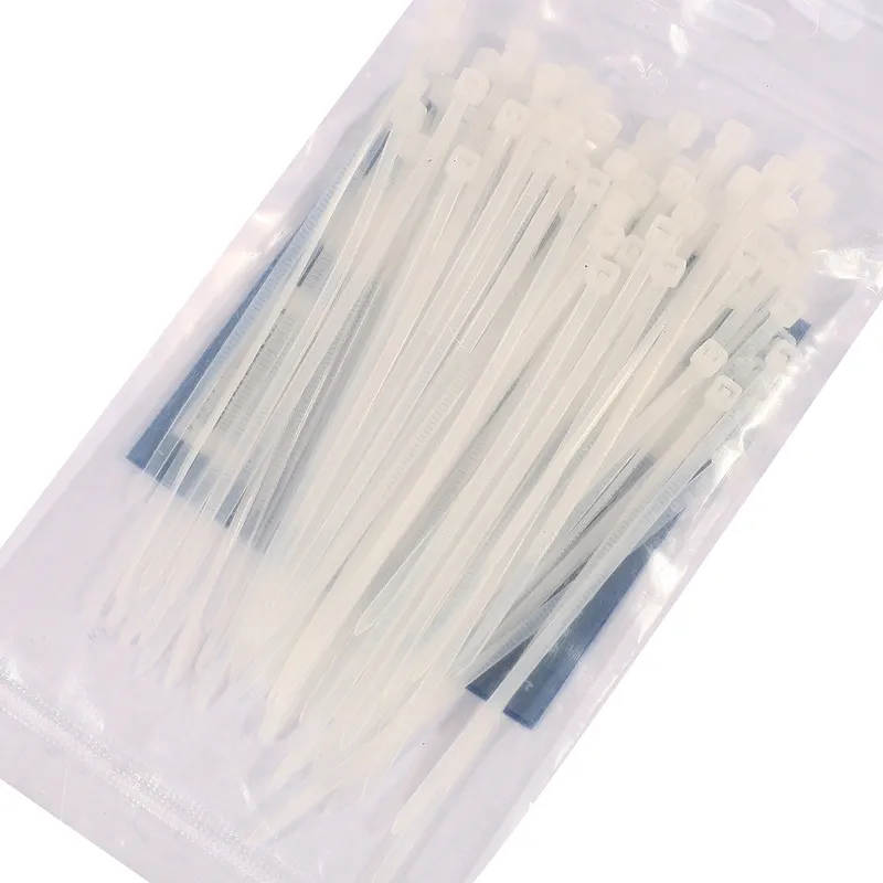 HANDSOME NCW2510 เคเบิ้ลไทร์ 4" ขาว 2.5 มม. 100 เส้น - Image 3