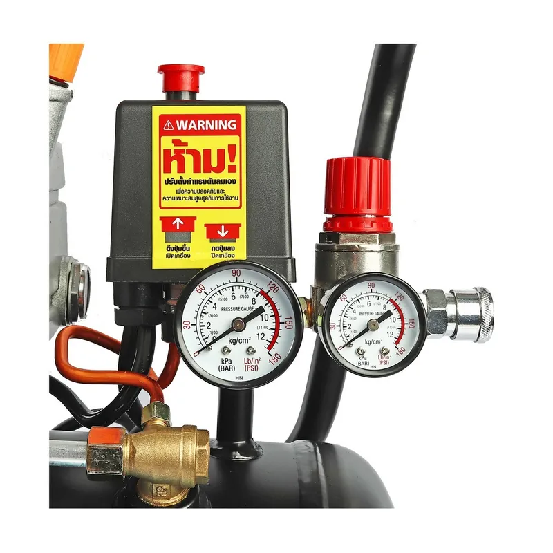 HECTO D1 ปั๊มลมขับตรง 3HP ถัง 25L - Image 9