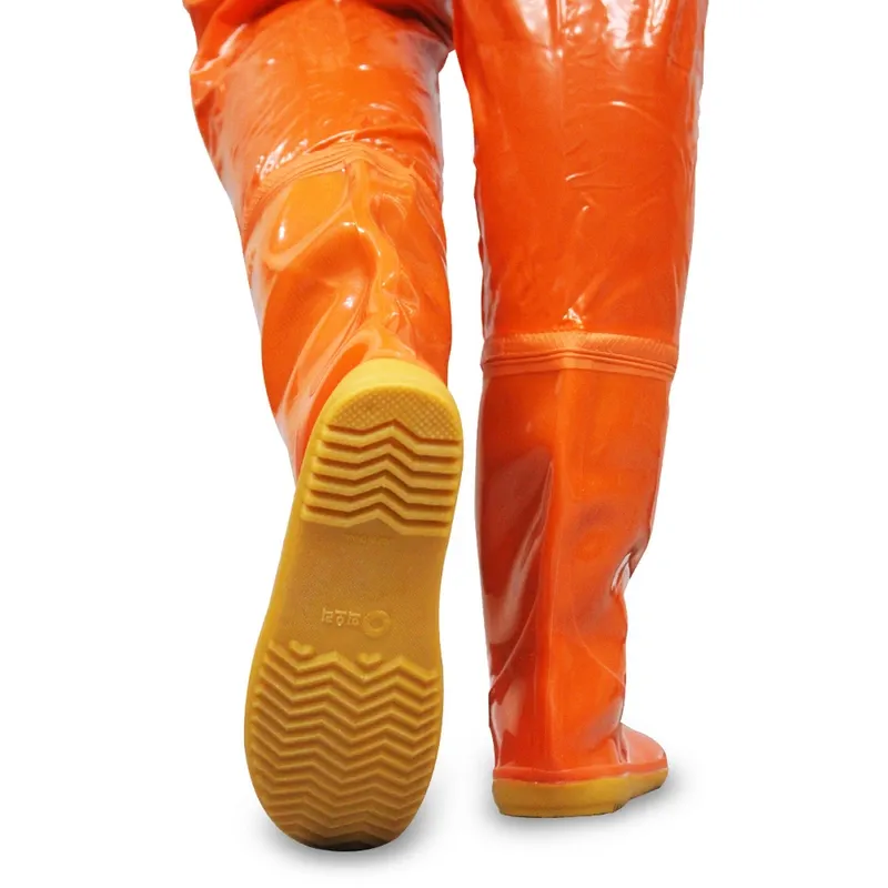 Hey-Hori รองเท้า PVC สีส้ม สูง 28" รุ่น 230 #7 - Image 7