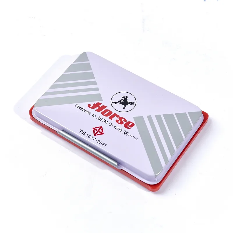 HORSE แท่นประทับตรา ตราม้า สีแดง เบอร์ 3 - Image 3