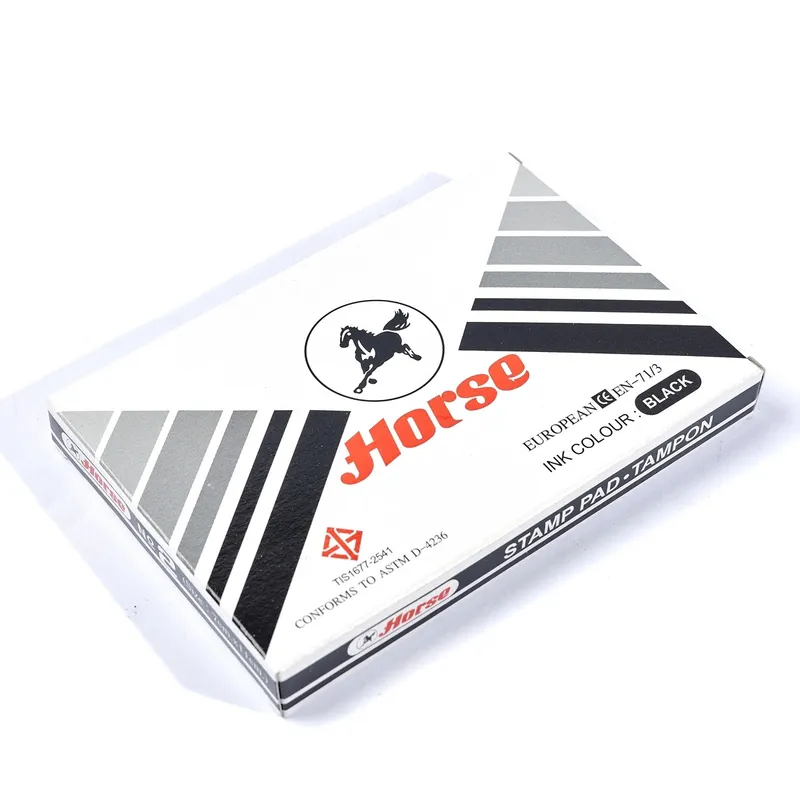 HORSE แท่นประทับตรา ตราม้า สีดำ เบอร์ 2 - Image 4