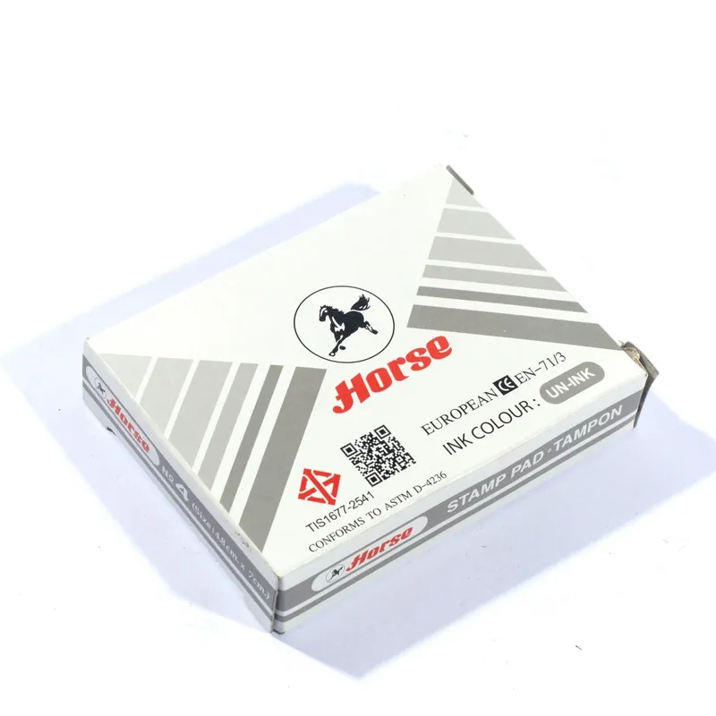 HORSE แท่นประทับตรา ตราม้า เบอร์ 4 (แท่นเปล่า) - Image 3