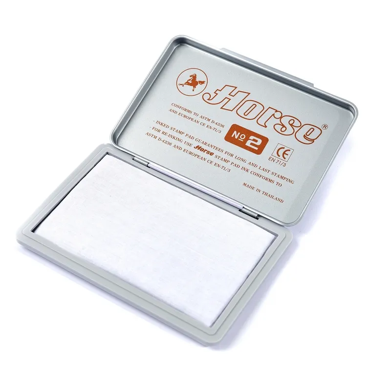 HORSE แท่นประทับตรา ตราม้า เบอร์ 2 (แท่นเปล่า)