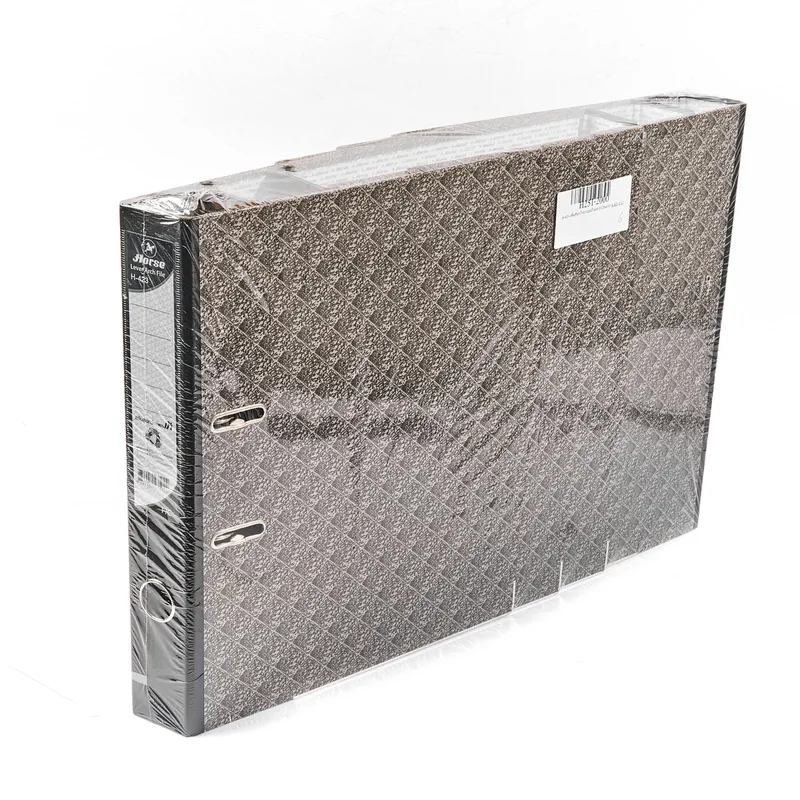 HORSE H-423 แฟ้มสันกว้าง2"แบบก้านยก F/C(F4)-ดำ