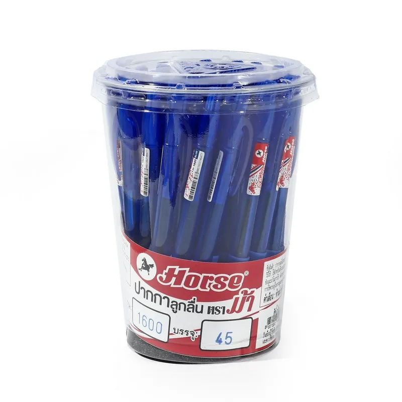 HORSE ปากกาลูกลื่น 0.5มม. สีน้ำเงิน H-1600