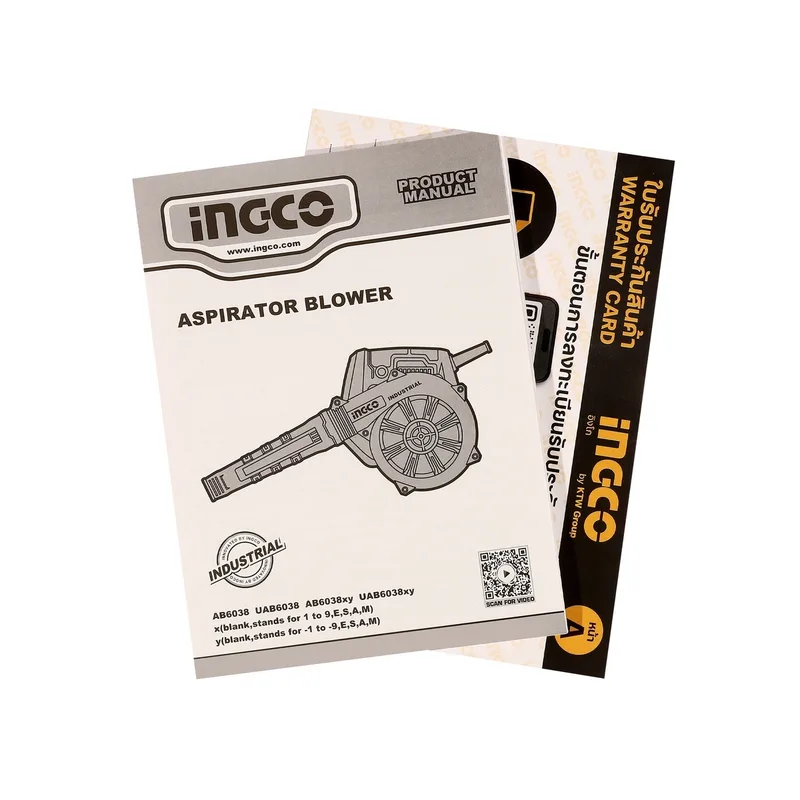 INGCO เครื่องเป่าลมไร้สาย 220V ปรับรอบได้ รุ่น AB6038 - Image 7