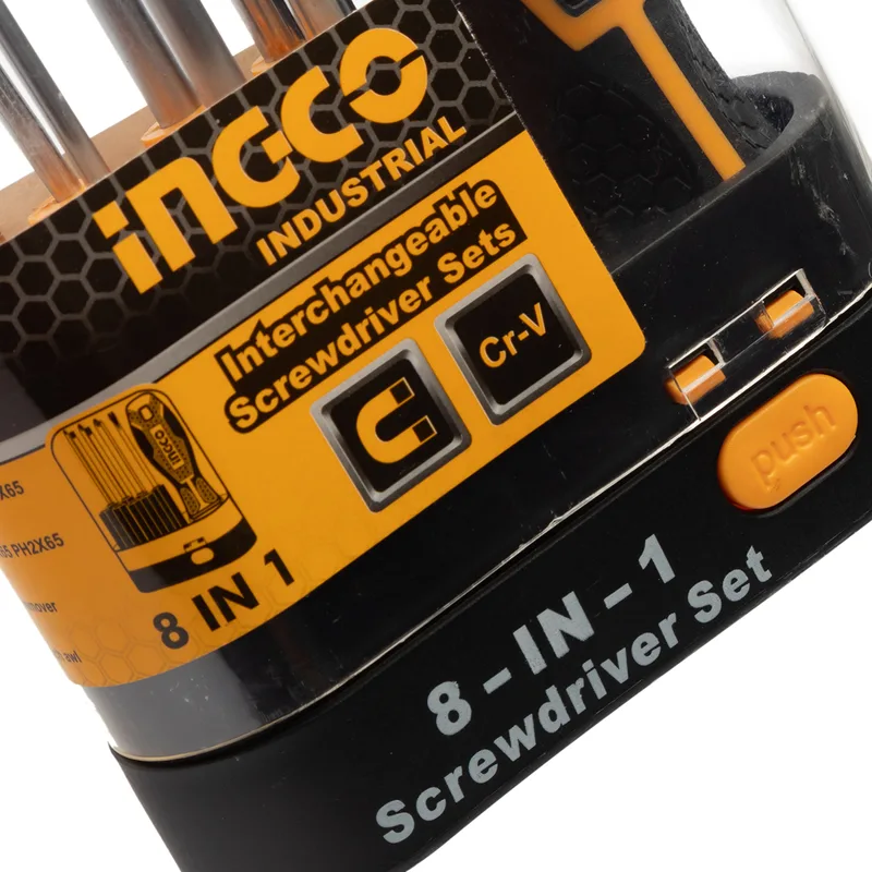 INGCO ชุดไขควง 9 ชิ้น รุ่น AKISD0901 - Image 5