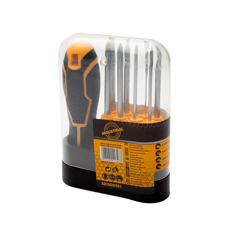 INGCO ชุดไขควง 9 ชิ้น รุ่น AKISD0901 - Image 6