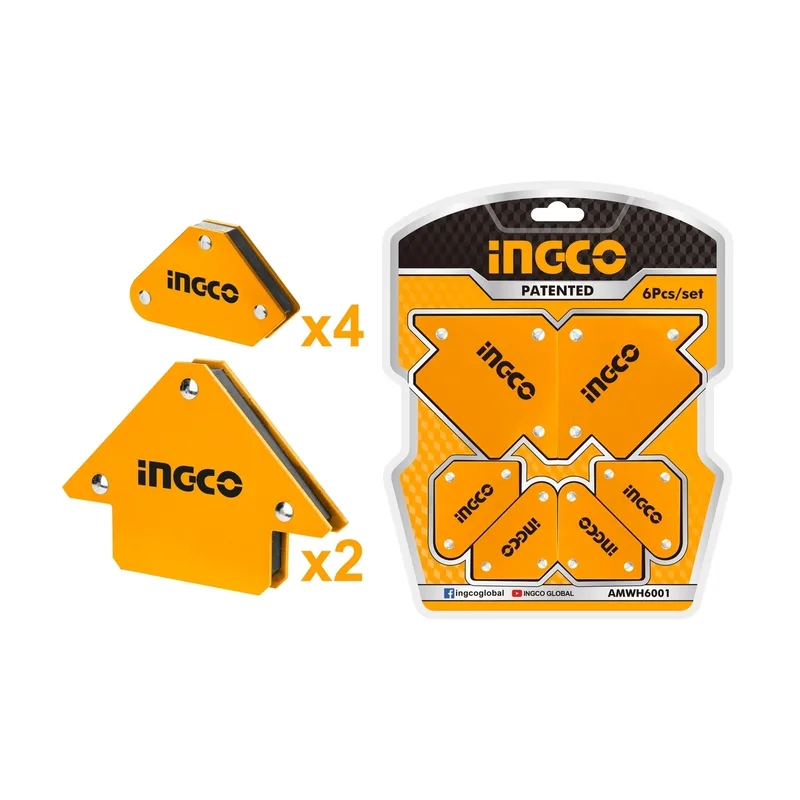 INGCO ชุดแม่เหล็กฉาก รุ่น AMWH6001