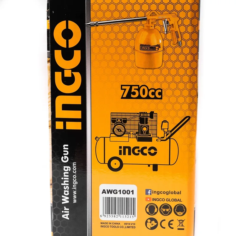 INGCO กาพ่นสี (Spray Gun) ขนาด 750 ซีซี รุ่น AWG1001 - Image 6