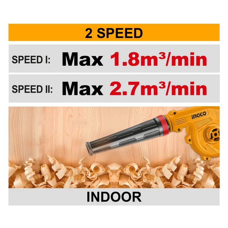 INGCO เครื่องเป่าลมไร้สาย 20V ปรับรอบได้ (Body Only) รุ่น CABLI20018 - Image 9