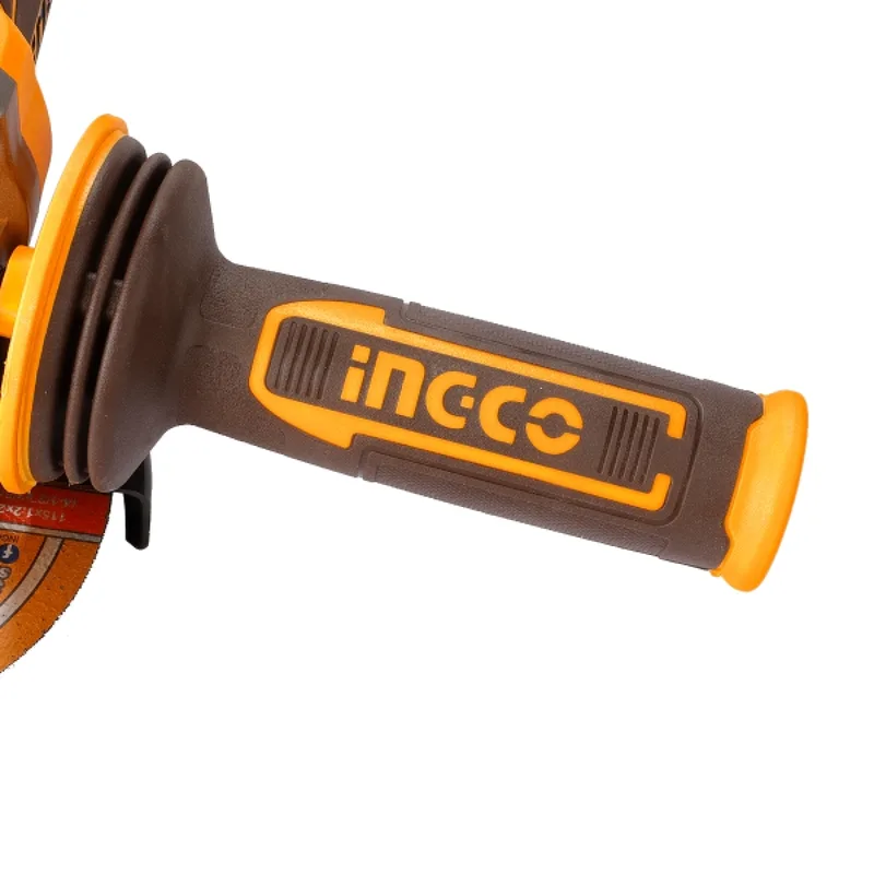 INGCO เครื่องเจียร์ไร้สาย Brushless 20V ขนาด 4" นิ้ว 1200 W พร้อมแบต 5.0Ah x2 ก้อน รุ่น CAGLI2120232 - Image 5