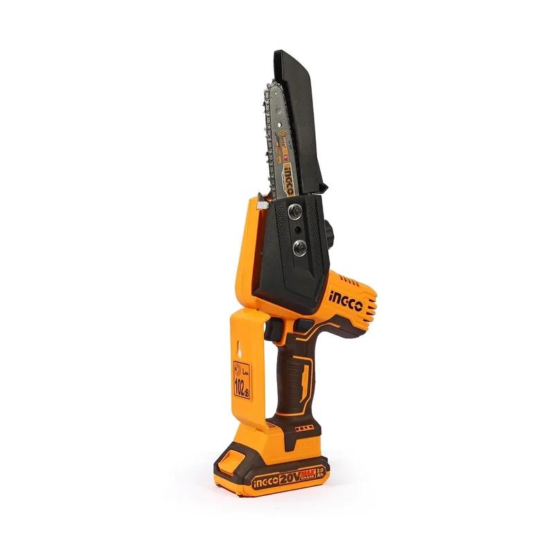 INGCO เลื่อยโซ่ไร้สาย Brushless 20V ขนาด 6" นิ้ว พร้อมแบต 2.0Ah x2 ก้อน รุ่น CGSLI20686 - Image 2