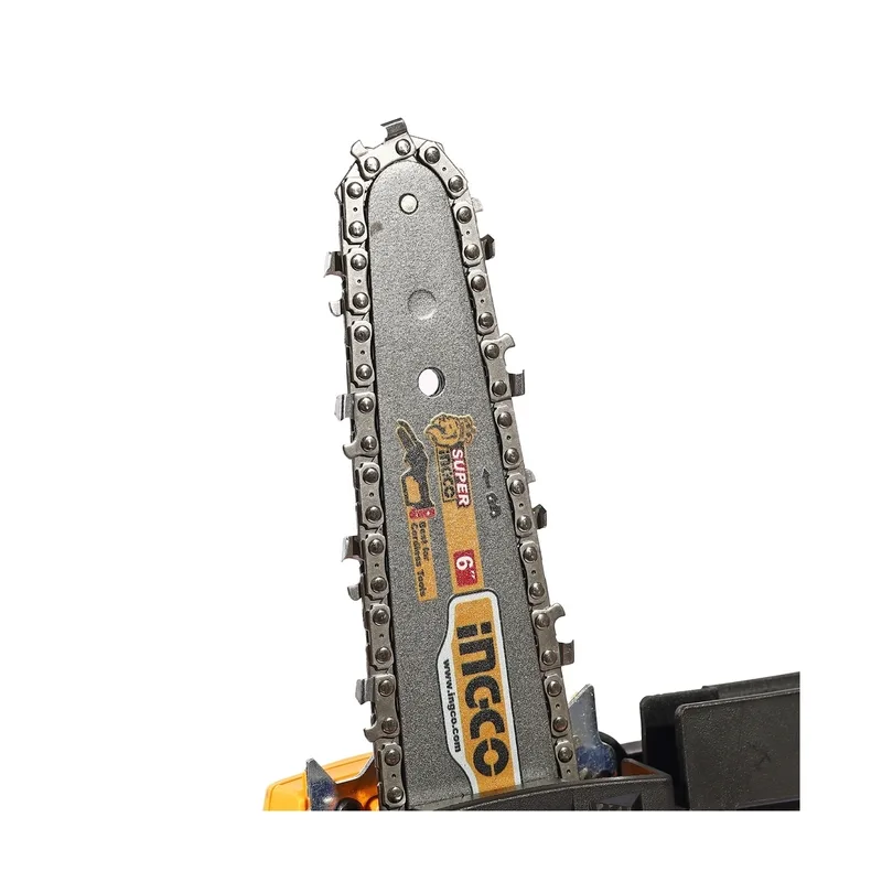 INGCO เลื่อยโซ่ไร้สาย Brushless 20V ขนาด 6" นิ้ว พร้อมแบต 2.0Ah x2 ก้อน รุ่น CGSLI20686 - Image 5