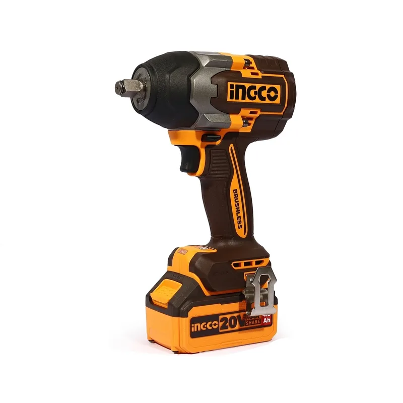 INGCO บล็อกไร้สาย Brushless 20V แรงขัน 850 N.m พร้อมแบต 4.0Ah x2 ก้อน รุ่น CIWLI2085 - Image 3