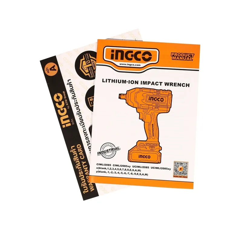 INGCO บล็อกไร้สาย Brushless 20V แรงขัน 850 N.m พร้อมแบต 4.0Ah x2 ก้อน รุ่น CIWLI2085 - Image 7