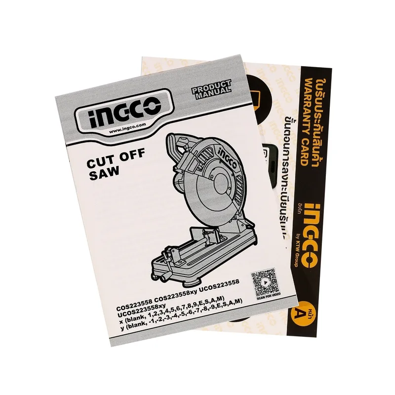 INGCO เครื่องตัดไฟเบอร์ (Cut-Off Machine) ขนาด 14 นิ้ว กำลัง 2,200 W รุ่น COS223558 - Image 5