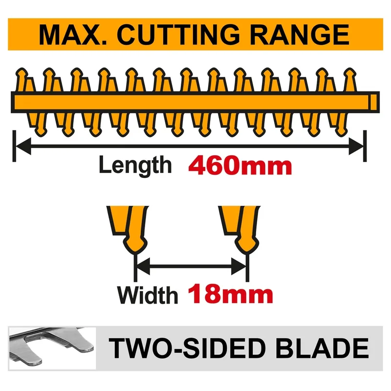INGCO เครื่องตัดแต่งพุ่มไม้ไร้สาย 20V ด้ามยาว รุ่น CPHT2016012 - Image 6