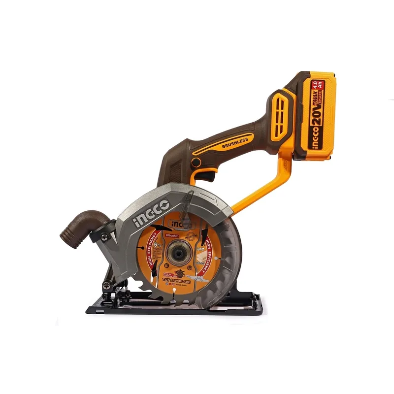 INGCO เลื่อยวงเดือนไร้สาย Brushless 20V ขนาด 5" พร้อมแบต 4.0Ah x1 ก้อน รุ่น CSLI14021 - Image 3