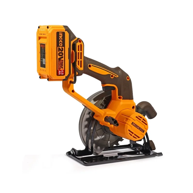 INGCO เลื่อยวงเดือนไร้สาย Brushless 20V ขนาด 5" พร้อมแบต 4.0Ah x1 ก้อน รุ่น CSLI14021 - Image 4