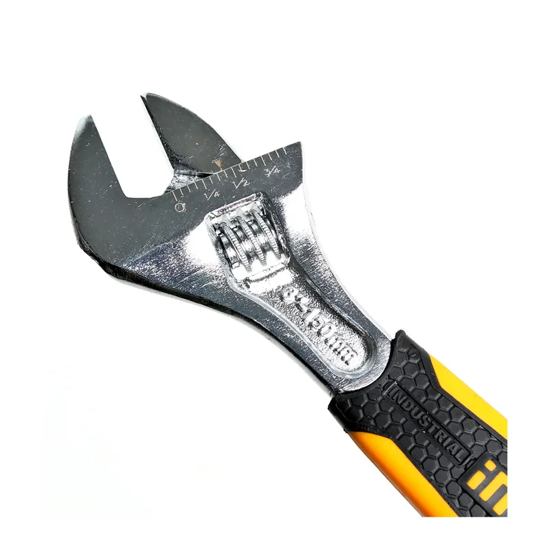 INGCO ประแจเลื่อน (Adjustable Wrench) ขนาด 6 นิ้ว เหล็ก CR-V รุ่น HADW131068 - Image 2