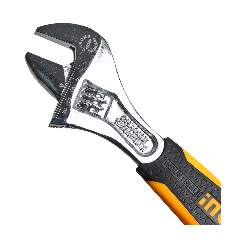 INGCO ประแจเลื่อน (Adjustable Wrench) ขนาด 6 นิ้ว เหล็ก CR-V รุ่น HADW131068 - Image 3