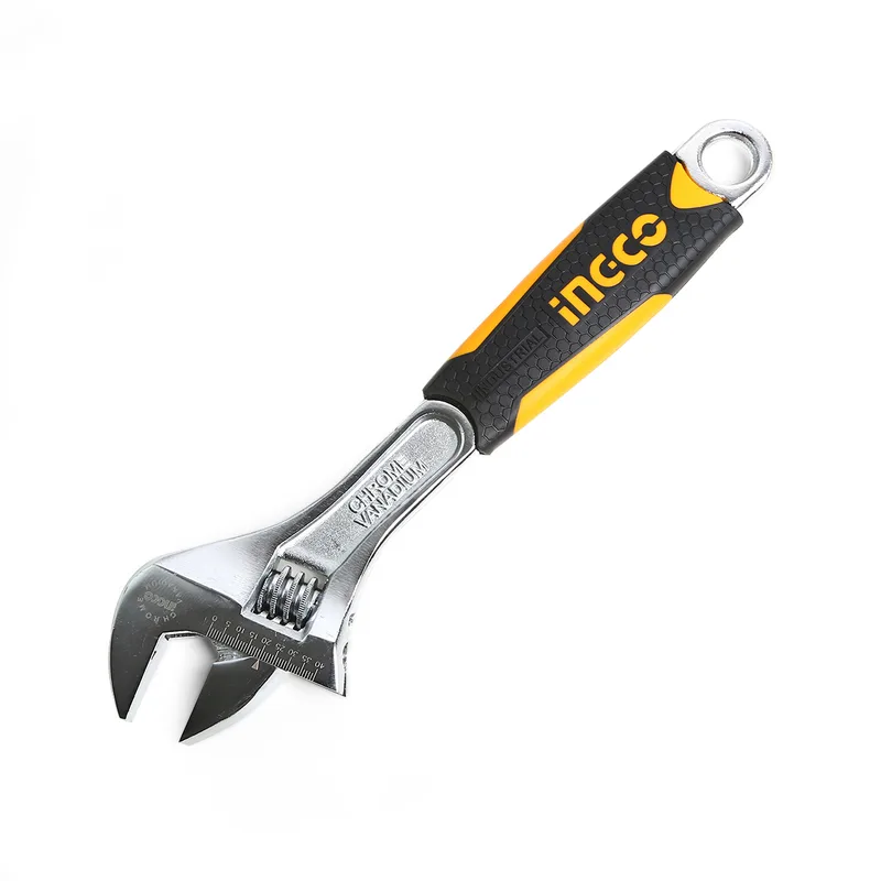 INGCO ประแจเลื่อน (Adjustable Wrench) ขนาด 12 นิ้ว เหล็ก CR-V รุ่น HADW131128