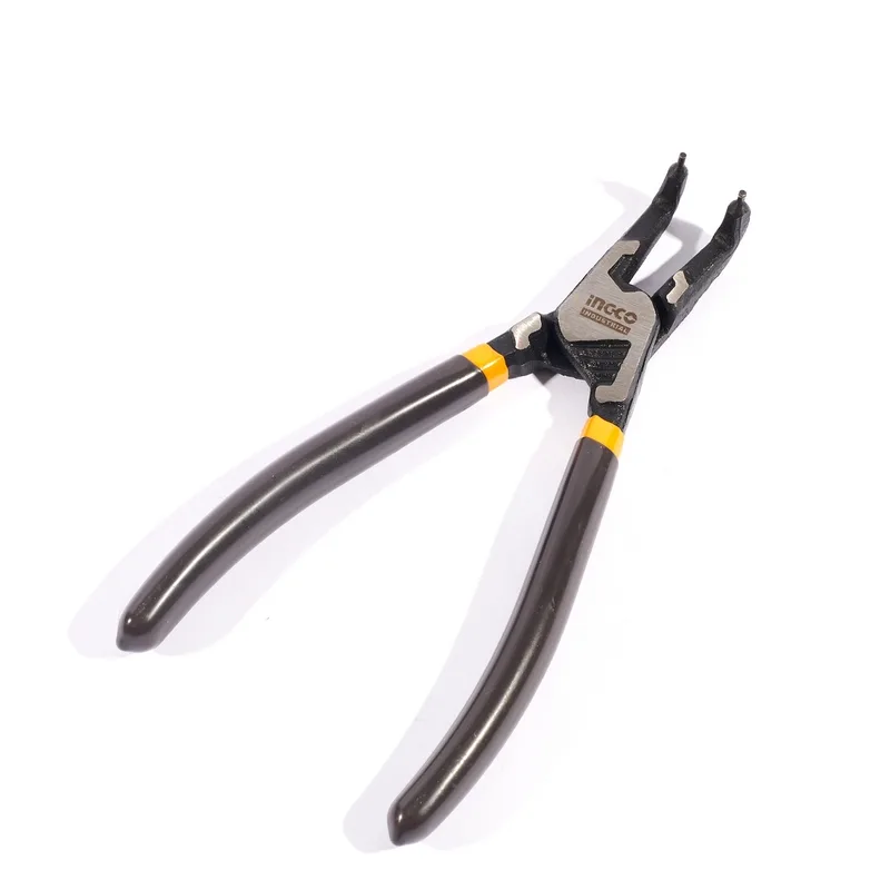INGCO คีมหนีบแหวน ปากงอ 7 นิ้ว รุ่น HCCP261804