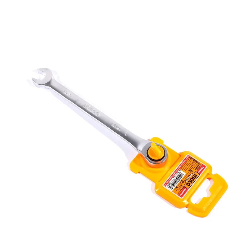 INGCO ประแจแหวนเกียร์ (Ratchet Wrench) เบอร์ 10 มม. เหล็ก CR-V รุ่น HCSPAR101 - Image 3