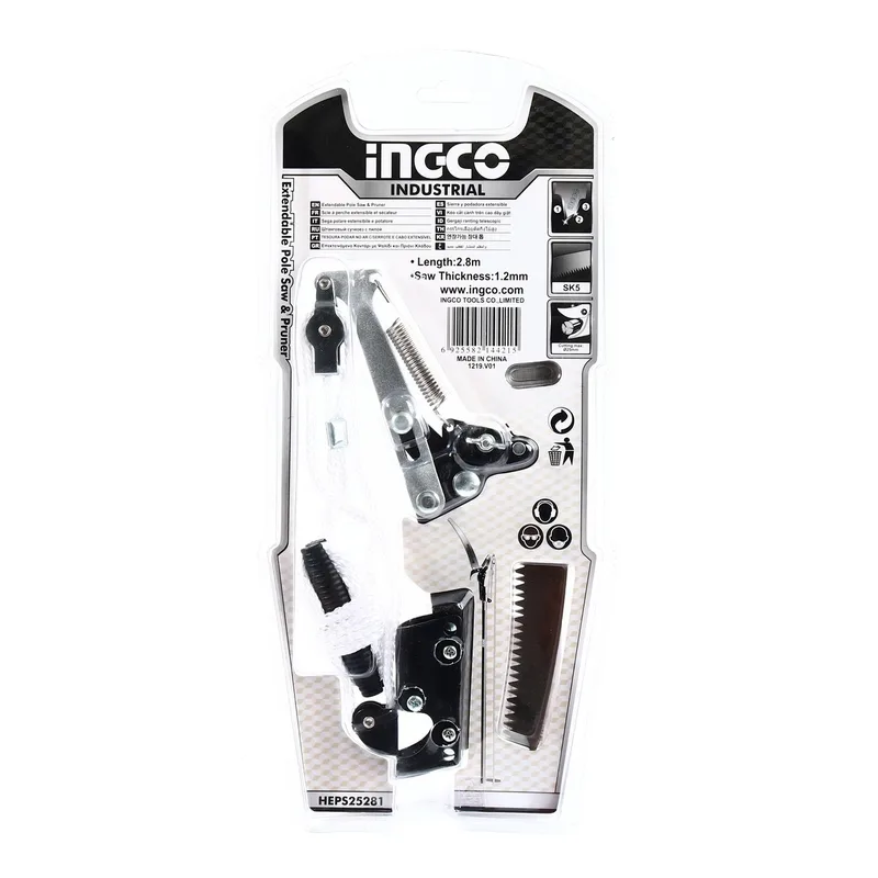 INGCO กรรไกรกระตุกกิ่งไม้+เลื่อย รุ่น HEPS25281 - Image 4