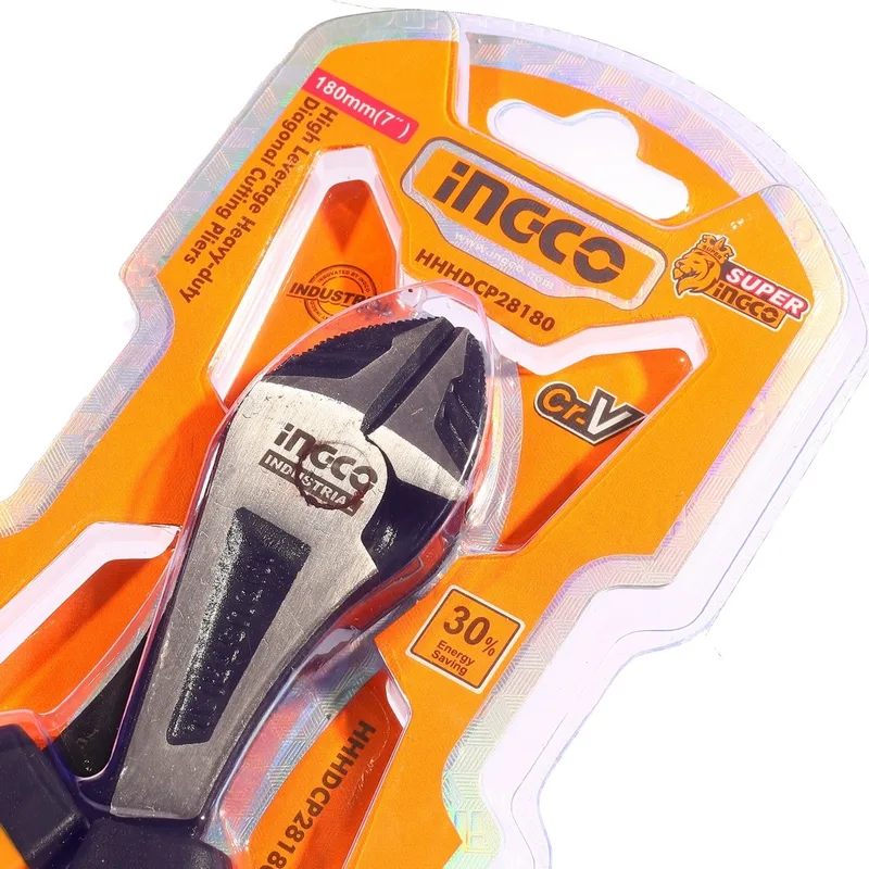 INGCO คีมตัดเหล็ก 7 นิ้ว เหล็ก CR-V รุ่นประหยัดแรง - Image 3