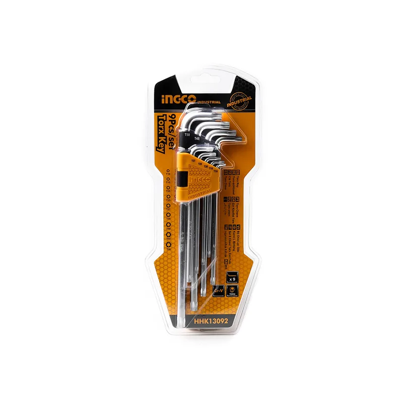 INGCO ประแจแอลหัวจีบ 9 ชิ้น รุ่น HHK13092