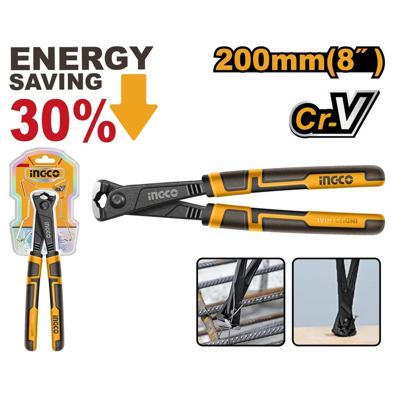 INGCO คีมผูกลวด 8 นิ้ว CR-V รุ่น HHRP28200