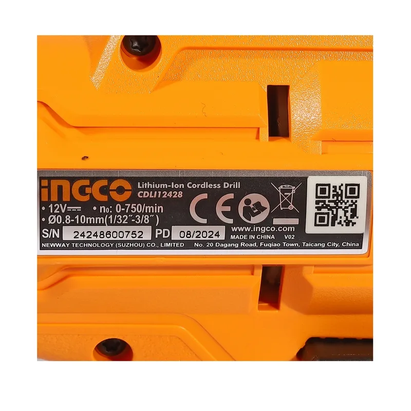 INGCO ชุดสว่านไร้สาย 12V พร้อมเครื่องมือช่าง 89 ชิ้น รุ่น HKTHP10891 - Image 5