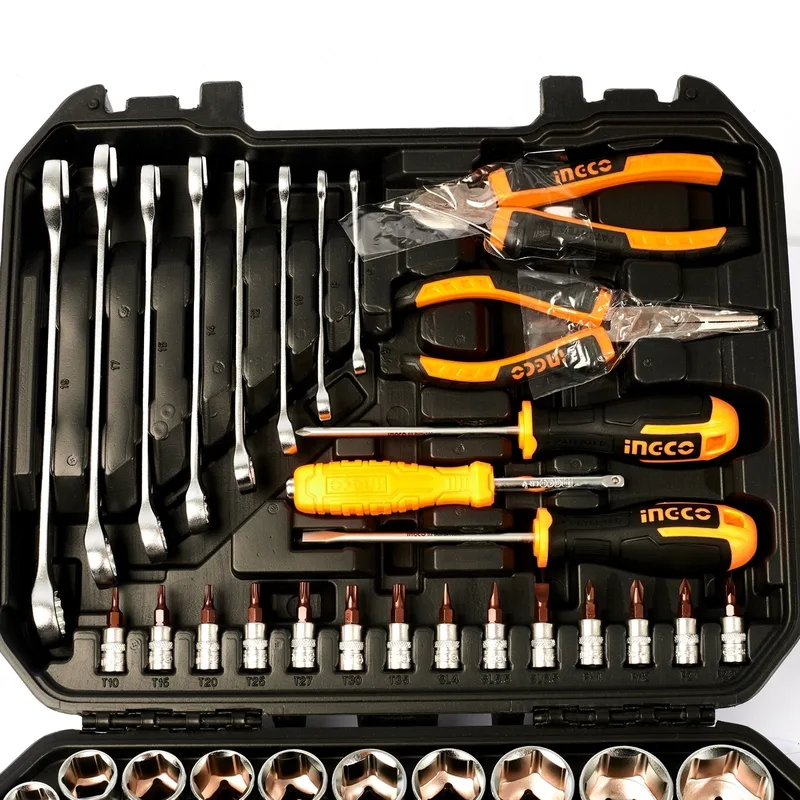 INGCO ชุดเครื่องมือช่าง 100 ชิ้น รุ่น HKTHP21001 - Image 3