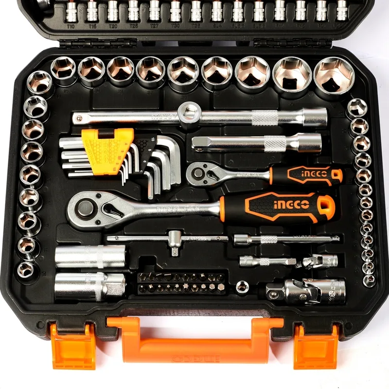 INGCO ชุดเครื่องมือช่าง 100 ชิ้น รุ่น HKTHP21001 - Image 4