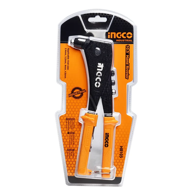INGCO คีมย้ำรีเวท 10.5 นิ้ว รุ่น HR105
