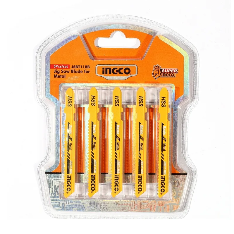 INGCO ใบเลื่อยจิ๊กซอว์ 12 ฟัน 5 ชิ้น/ชุด รุ่น JSBT118B - Image 2