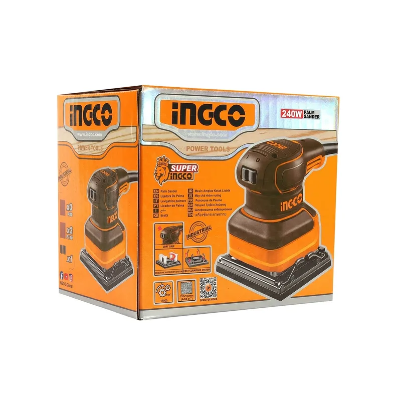 INGCO เครื่องขัดกระดาษทรายแผ่นไร้สาย 220V รุ่น PS2416 - Image 10