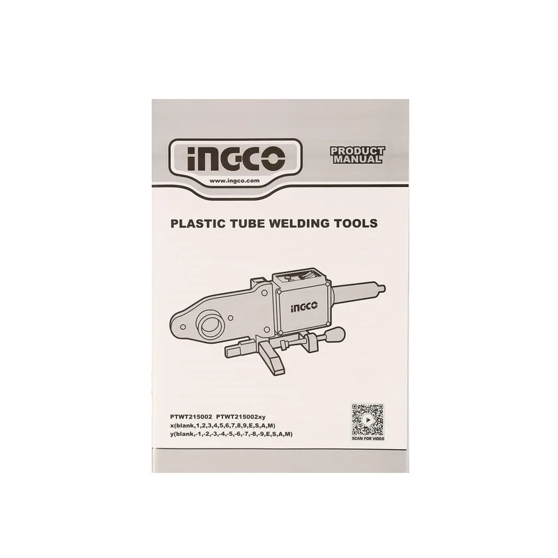 INGCO เครื่องเชื่อมท่อ 20-63MM. รุ่น PTWT215002 - Image 9